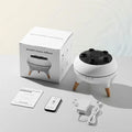 Humidificador silencioso de vapor frío con difusor de aromaterapia tipo medusa, 7 colores, apagado automático, ideal para la decoración del dormitorio y el hogar, 28 dB.